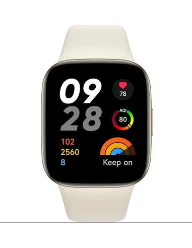 XIAOMI SMARTWATCH REDMI WATCH 3/ BLANCONotificaciones/ Frecuencia Cardíaca/ GPS