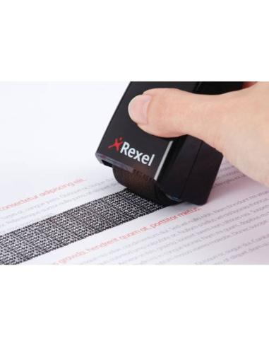 REXEL RODILLO PROTECTOR DE DATOS ID GUARD NEGRO