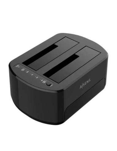 AISENS DOCKING STATION  PARA DISCOS DUROS ASDS-D03B/ NEGRO