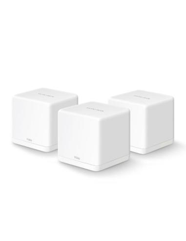 MERCUSYS SISTEMA WI-FI DE MALLA HALO H30G PACK 3 AC1300PACK 3 UNIDADES/AC1300