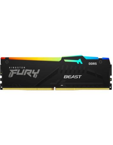 KINGSTON MEMORIA FURY BEAST RGB KF548C38BBA-32 DDR5 32GB 4800MHZ CL38