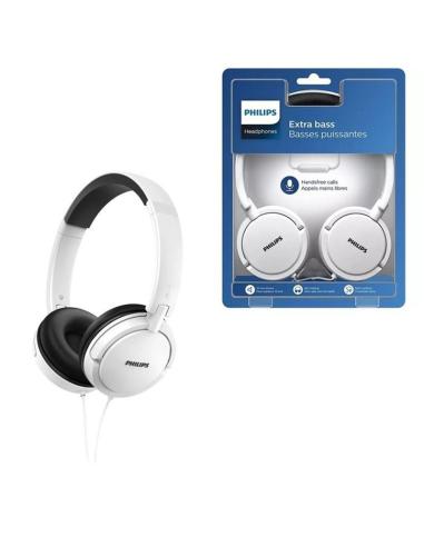 PHILIPS AURICULARES MICROFONO SHL5005 BLANCO