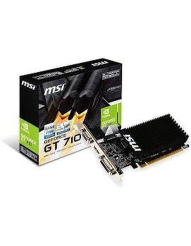 MSI TARJETA GRAFICA GT 710 2GB GDDR3 LP