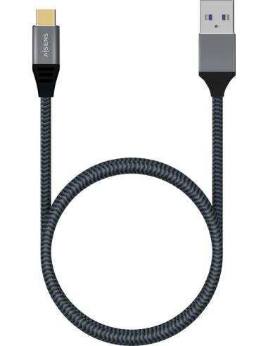 AISENS CABLE USB A USB-C 3.1 / 1M/ GRIS