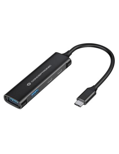 CONCEPTRONIC HUB USB-C A 4 PUERTOS 2USB-C Y 2USB-A  3.0