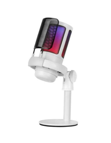 MARS GAMING MICROFONO SOBREMESA USB 2.0 BLANCO