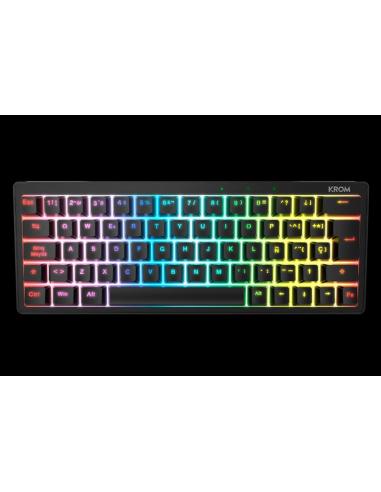 KROM TECLADO GAMING KREATOR RGB HOT-SWAP MINI TECLADO