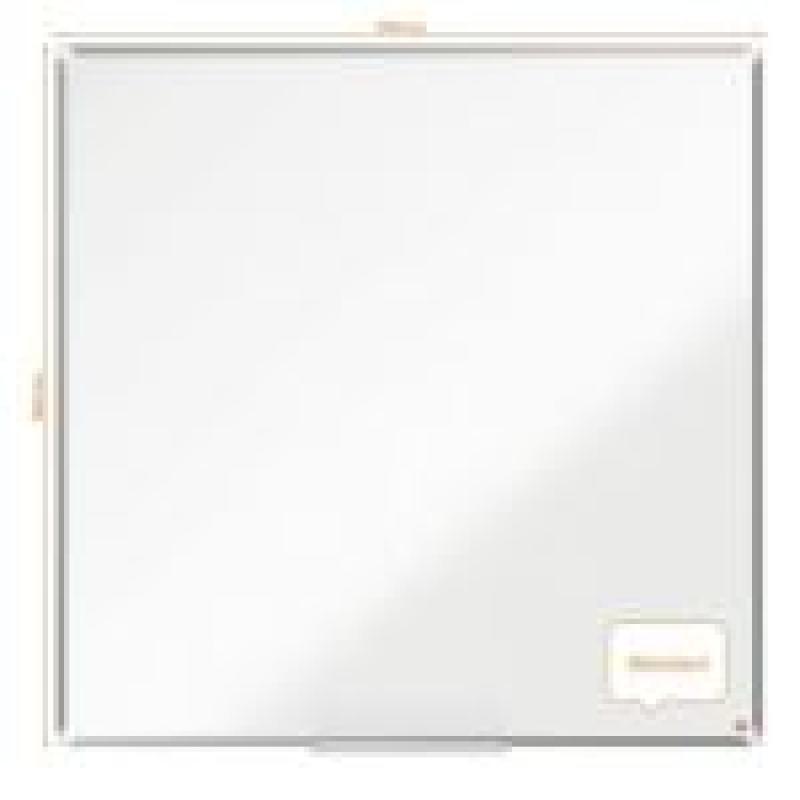 PIZARRA NOBO PREMIUM PLUS ACERO LACADO 1200X1200 MM BLANCO