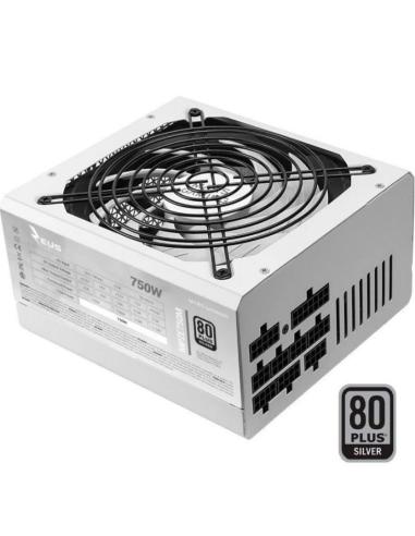 MARS GAMING FUENTE ALIMENTACION MPZE750M/ 750WVENTILADOR 14CM/ 80 PLUS SILVER