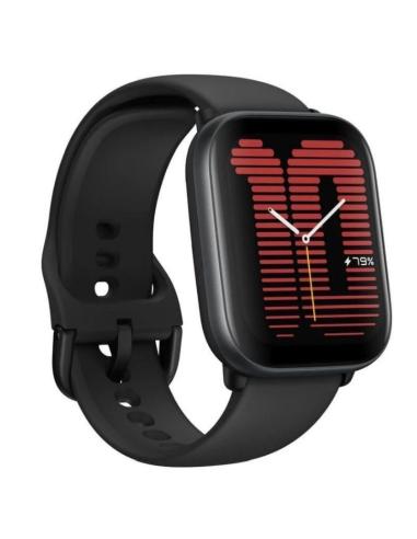 AMAZFIT SMARTWATCH HUAMI ACTIVE NEGRONOTIFICACIONES/ FRECUENCIA CARDIACA/ GPS