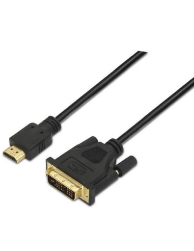 AISENS ADAPTADOR HDMI/MACHO  A DVI/ MACHO 1.8M NEGRO