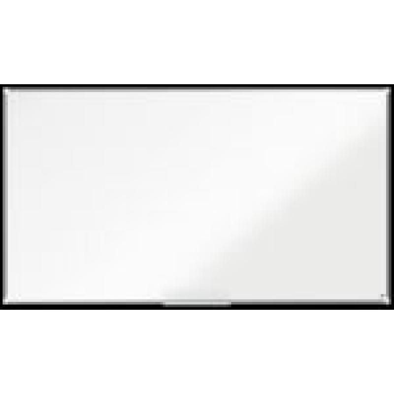 NOBO PIZARRA BLANCA DE ESMALTE 85 WIDESCREEN ACERO VITRIFICADO 1880 X 1060 MM