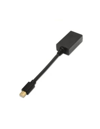 AISENS CABLE MINI DISPLAYPORT MACHO A HDMI HEMBRA 15CM NEGRO