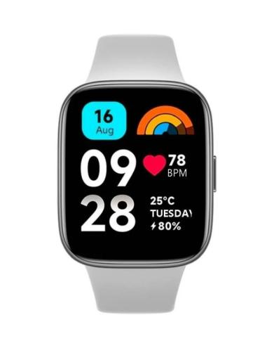 XIAOMI SMARTWATCH REDMI WATCH 3 ACTIVE/ GRISNOTIFICACIONES/ FRECUENCIA CARDÍACA