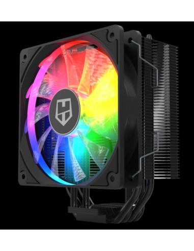 NOX VENTILADOR CPU H-224 ARGB MULTISOCKETARGB INTEL & AMD CPU COOLER