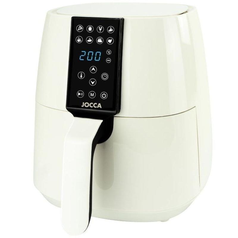 JOCCA FREIDORA POR AIRE SIN ACEITE 1507C/ BLANCA1450W/ CAPACIDAD 3.8L