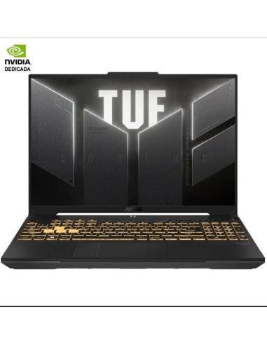 ASUS PORTATIL TUF GAMING F16 TUF607JV-N3153i7-13650HX/ 32GB/ 1TB SSD/ GeForce RTX 4060/ 16/ Sin Sistema Operativo