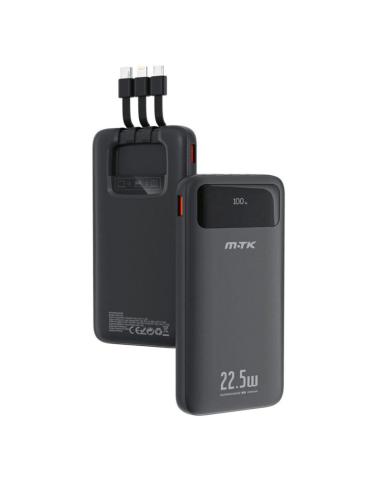 MTK POWERBANK  TD2133 TYPE-C9000 MAH / 2XTYPE-C / MICROUSB / USB / NEGRO