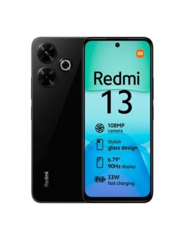 XIAOMI SMARTPHONE REDMI 13 6GB 128GB NEGRO MEDIANOCHEOC/6GB/128GB/6,79 /ANDROID