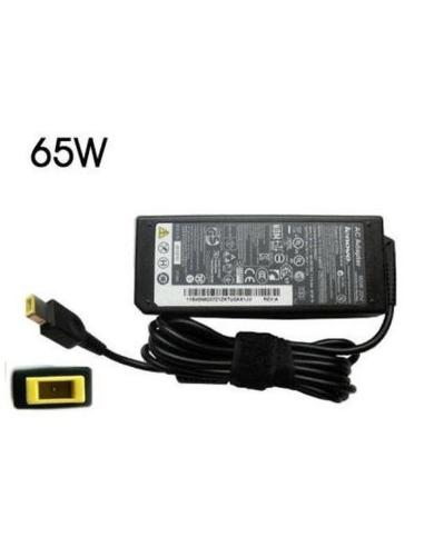 CARGADOR PARA PORTÁTIL LENOVO65W 20V 3.25A CONECTOR RECTANGULAR