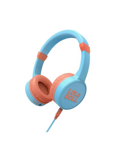 ENERGY SISTEM AURICULARES LOl&ROLL POP KIDS AZUL - CAJA DETERIORADASUPRAURAL/DIADEMA/JACK3.5/LIMITADOR DE VOLUMEN