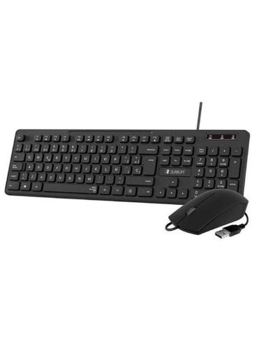 SUBBLIM TECLADO Y RATON COMBO BUSINESS SLIM CSSK01/ NEGRO - CAJA GOLPEADA