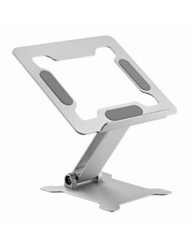 GEMBIRD SOPORTE ELEVADOR PARA PORTATIL PLEGABLE 5 KG PLATEADO