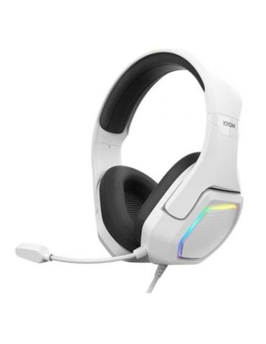 KROM AURICULARES CON MICRO KOPA 7.1 BLANCOSDIADEMA AJUSTABLE/USB