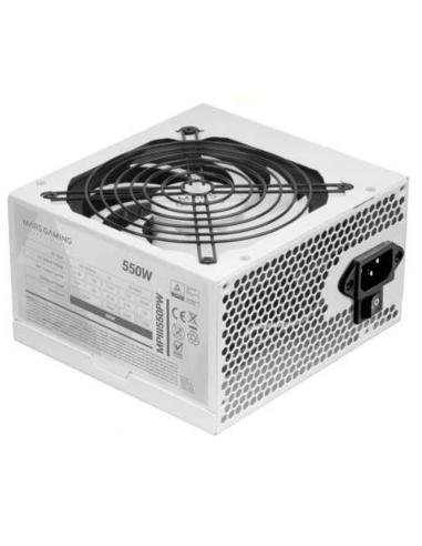 MARS GAMING FUENTE DE ALIMENTACION MPIII550P 550W BLANCOVENTILADOR 12CM