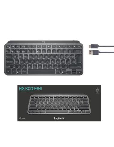 LOGITECH TECLADO MINI INALAMBRICO MX NEGRO