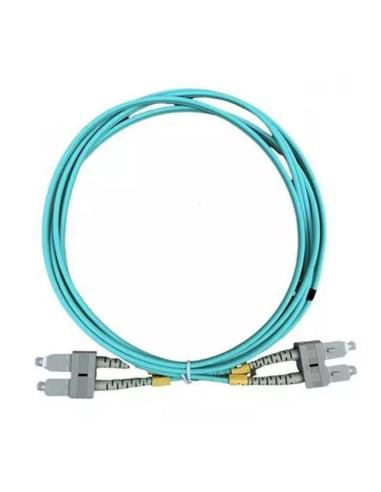 LAPARA CABLE FIBRA OPTICA MULTIMODE 50/125 DUPLEX  OM3 SC/SC 1M