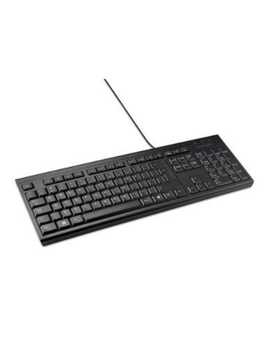 KENSINGTON TECLADO CON CABLE KB100 EQ