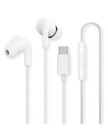 XIAOMI AURICULARES CONECTOR USB-C BLANCOS