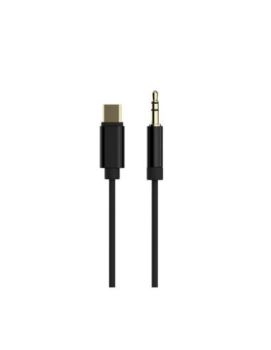 GEMBIRD CABLE USB-C A JACK  1,5M NEGRO