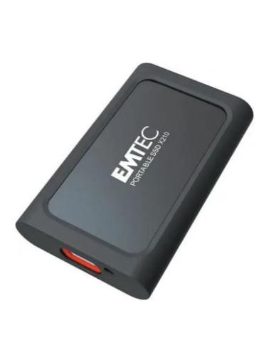 EMTEC DISCO DURO EXTERNO PORTABLE ELITE GEN 2 USB-C 3.02 A USB-A 512GB