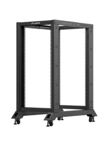 LANBERG ARMARIO ABIERTO RACK 19 22U NEGRO 600X1000