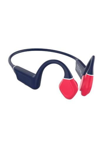 LEOTEC AURICULARES INALAMBRICOS DEPORTIVOS KURI AZUL Y ROJOBLUETOOTH