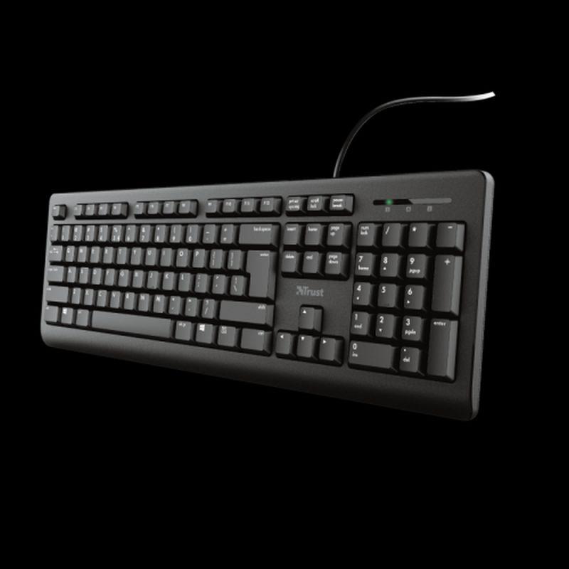 TRUST TECLADO USB TK-150 SILENCIOSO