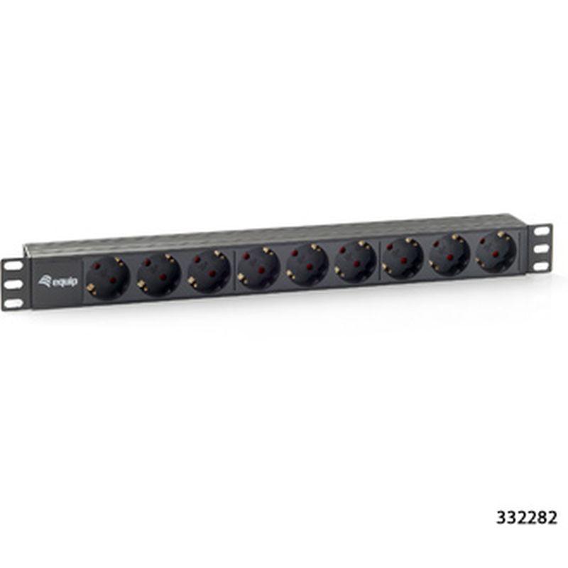 EQUIP REGLETA 9 TOMAS PARA RACK PDU 19 1U