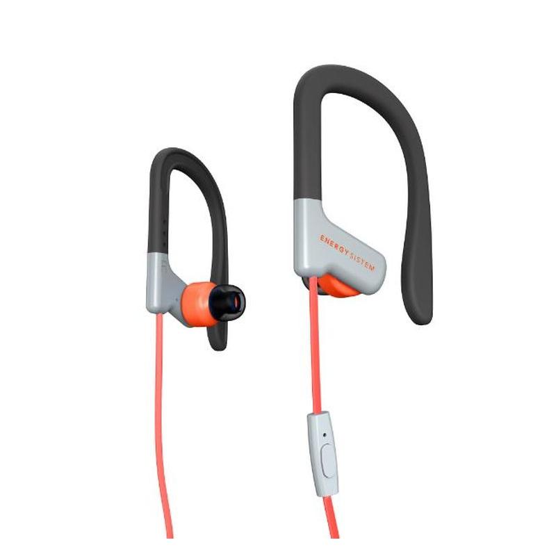 ENERGY SISTEM AURICULARES CON MICRO SPORT 1 ROJOMIC / CONTROL VOZ / AJUSTE DE SEGURIDAD / SWEATPROOF