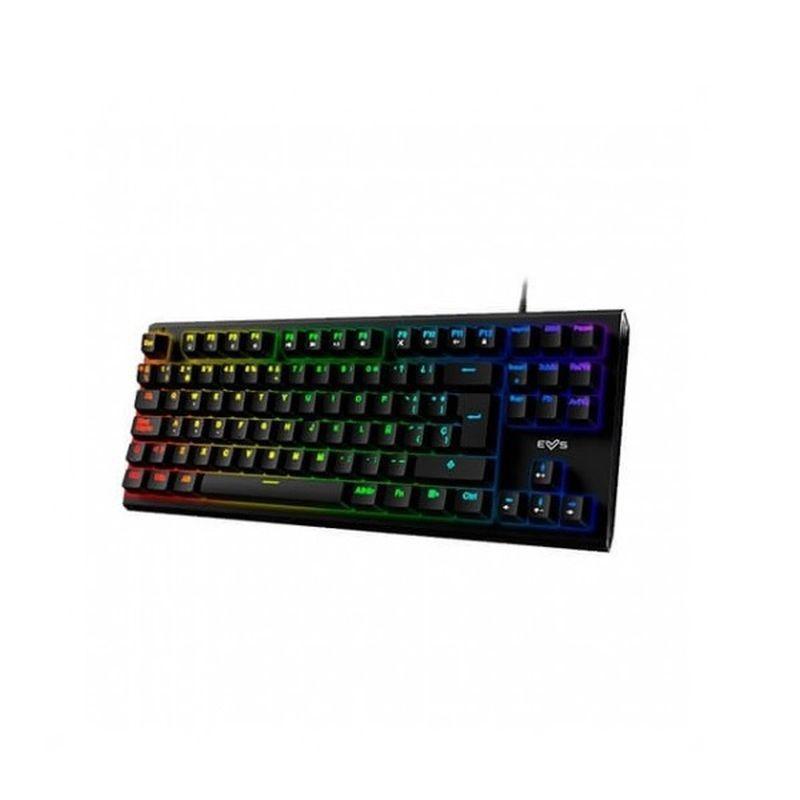 ENERGY SISTEM TECLADO MECANICO ESG K6 MECHANIK NEGROLED RAINBOW/88 TECLAS ANTIGOSHTING/XBOX/PS4/PC