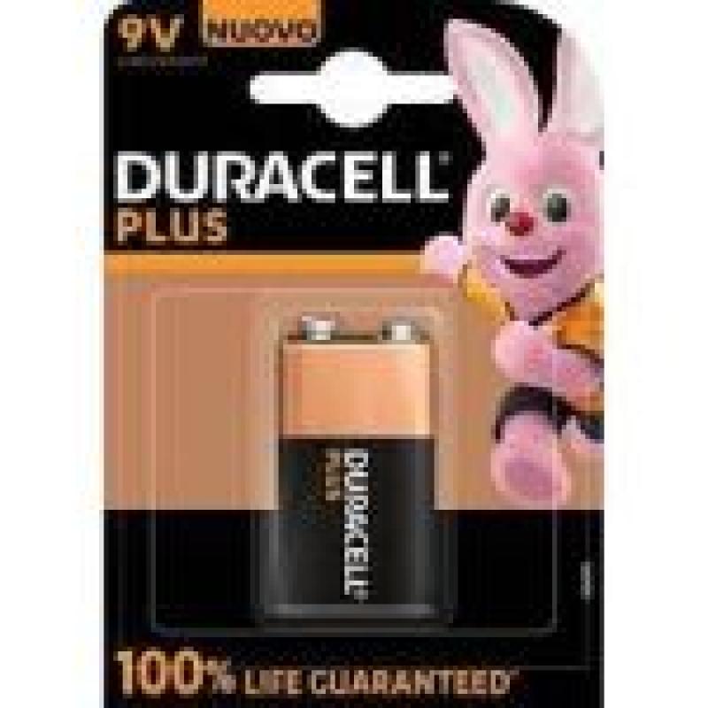 DURACELL DUR01925  PILAS ALCALINAS PLUS POWER 9V