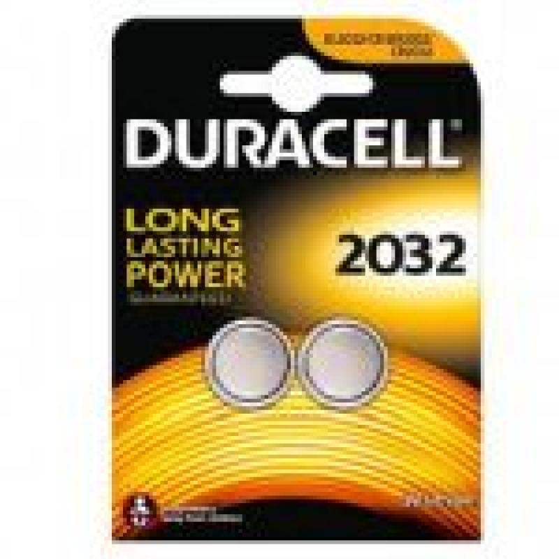 DURACELL DUR20392 PACK DE 2 PILAS DE BOTÓN DE LITIO 2032 3V