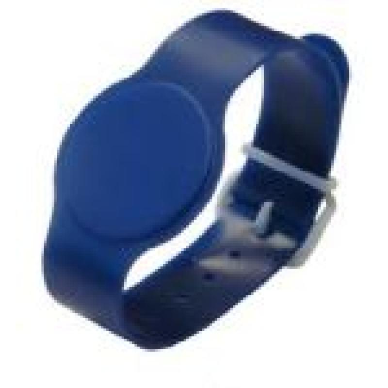 PULSERA RFID 125 KHZ TIPO RELOJ AZUL