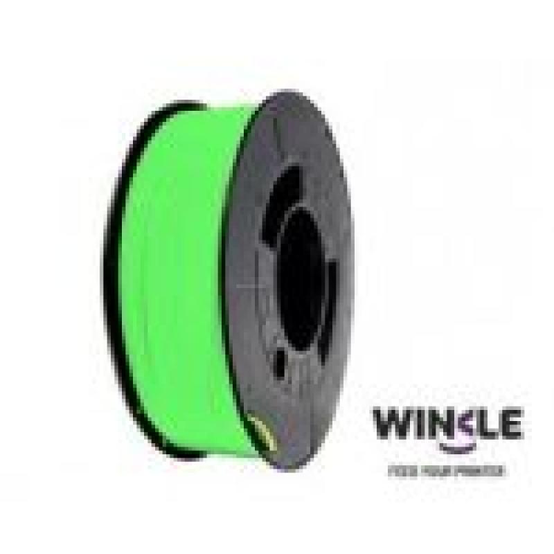 WINKLE FILAMENTO VERDE FOSFORESCENTE PLA HD LIGHT IN THE DARK (LUCE EN LA OSCURIDAD) 1.75MM 1 KG