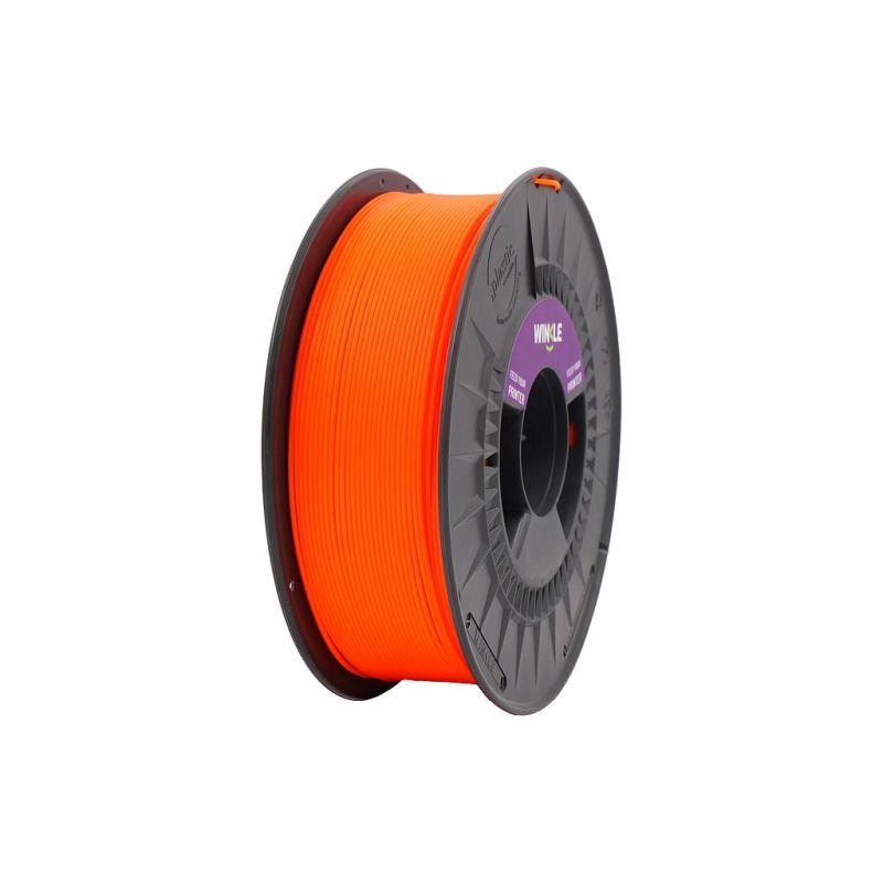 WINKLE FILAMENTO NARANJA FLUORESCENTE PLA HD 1.75MM 300 GR