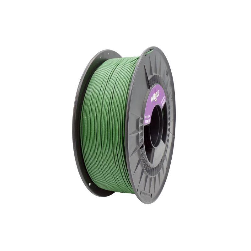 WINKLE FILAMENTO VERDE CON PARTICULAS PLA HD 1.75MM 300 GR