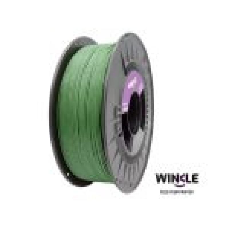 WINKLE FILAMENTO VERDE CON PARTICULAS  PLA HD 1.75MM 1 KG