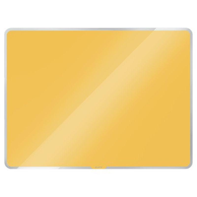 LEITZ PIZARRA PIZARRA DE CRISTAL MAGNETICO COSY 600X400 MM AMARILLO