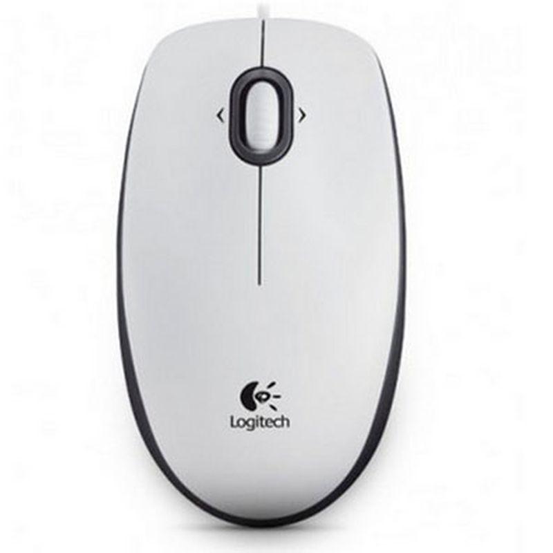 LOGITECH RATON USB BLANCO B100